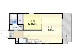 プレジオ西宮今津【4階】の間取り