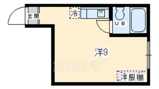 ハイツ大山【2階】の間取り