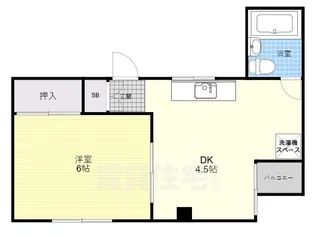 第2ヌヴェールハイツ【2階】の間取り