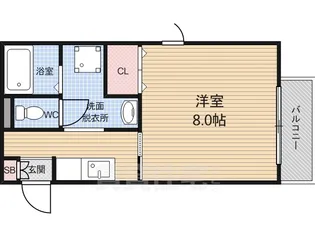 アーベルハイム【1階】の間取り