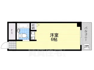 シャトー都島【2階】の間取り