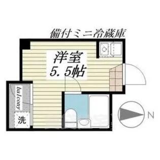 プレアール古市駅前【4階】の間取り