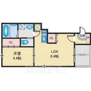 Terrace Tlico 2【2階】の間取り