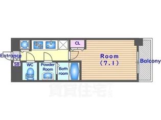 アドバンス京都ソナーレ【6階】の間取り