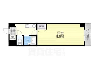 クローバーハイツ3【1階】の間取り