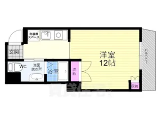 シルクコート嵐山【4階】の間取り