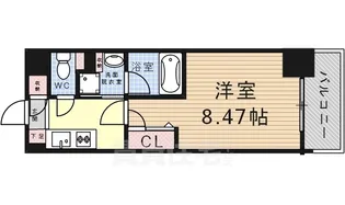 タウンライフ本山【2階】の間取り