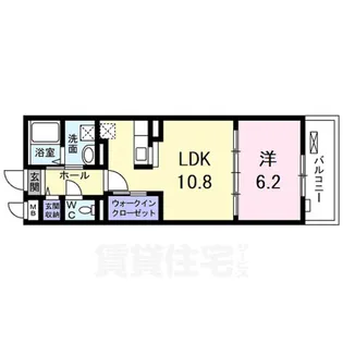ラヴィータ【4階】の間取り