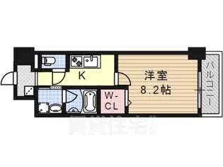 愛知県名古屋市瑞穂区塩入町【マンション】の間取り