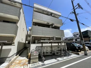 大阪府大阪市東住吉区中野4丁目【アパート】の外観