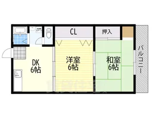 光マンション【2階】の間取り