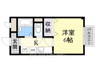 ヴィラミレニアム【2階】の間取り