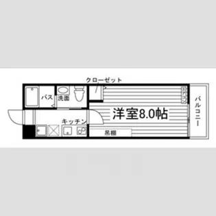 フラッティケイ【2階】の間取り