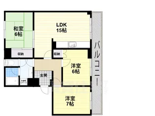 アネックス三和【2階】の間取り