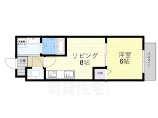 大阪府高槻市別所中の町【マンション】の間取り