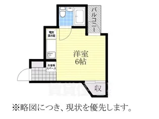 RESENCE TSUKIJIGUCHI【2階】の間取り