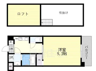 スリーブランチ【3階】の間取り