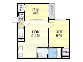 1er Camellia【2階】の間取り