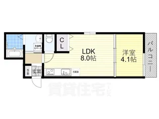 1er Camellia【2階】の間取り
