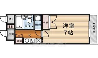 ディスターアベニュー【3階】の間取り