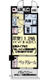 セレニテ甲子園【4階】の間取り