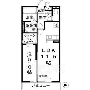 コムアニモ【3階】の間取り
