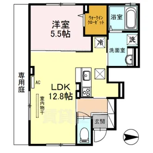 奈良県奈良市大安寺1丁目【アパート】の間取り