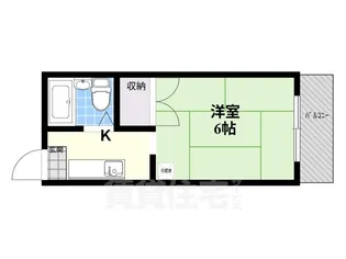 ハイツ山吹【2階】の間取り