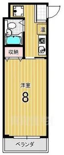 CASA・DE・大橋(カーサデ)【4階】の間取り