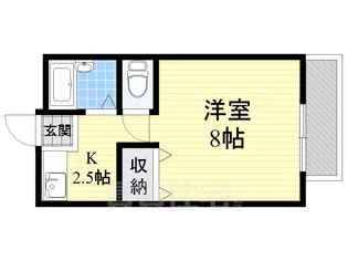 グリーンビレッジはびきの【1階】の間取り