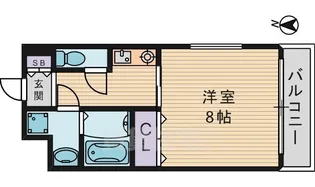 コンフォート生江【2階】の間取り