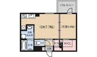 プリオーレ京都駅前【5階】の間取り