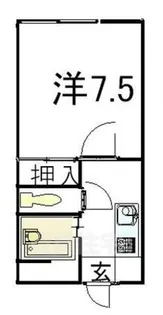 エスティ21【2階】の間取り