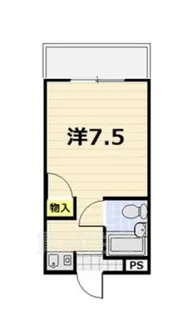 アドミラルマンション【2階】の間取り