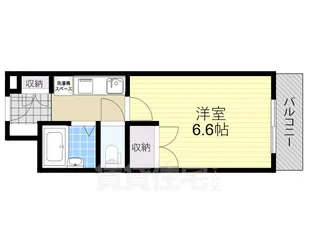 アーバンエース新大宮パル【6階】の間取り