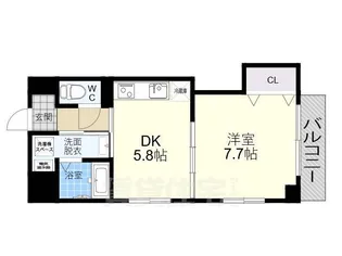 ジュネスガーデン【5階】の間取り