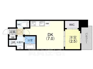 セレニテ神戸西エクラ【8階】の間取り