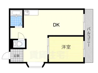 ロイヤル清水丘【1階】の間取り