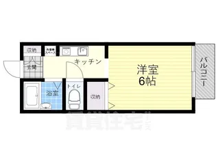 サニーコート加美西1【1階】の間取り