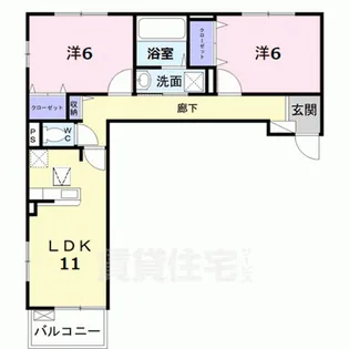 current【1階】の間取り