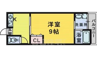 レジデンス高木【203号室】の間取り