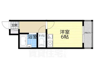 プレジール弐番館【4階】の間取り