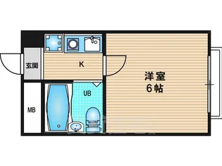 クレセント桂【2階】の間取り