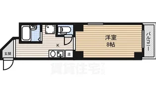 ハウス108筒井【3階】の間取り