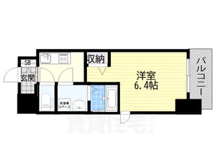 フォーリアライズ尼崎エラン【2階】の間取り