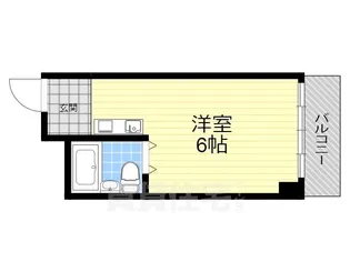 大阪府豊中市柴原町4丁目【マンション】の間取り