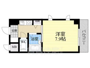 奈良県奈良市あやめ池北3丁目【マンション】の間取り