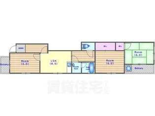 シェモアFG【2階】の間取り