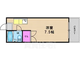 大島マンション【3階】の間取り