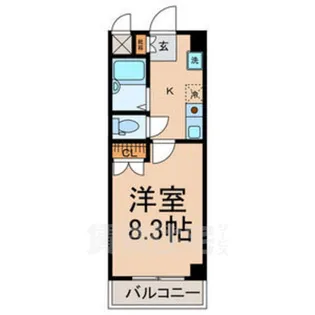 マンション菜の花【2階】の間取り